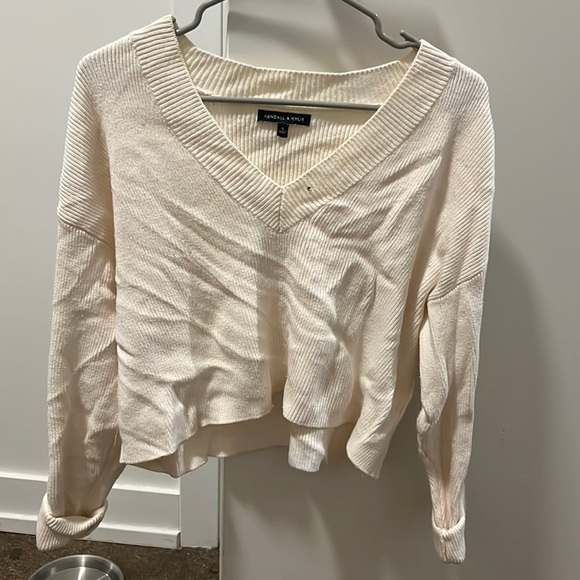 Kendall and Kylie V Neck Sweater - Picture 1 of 3